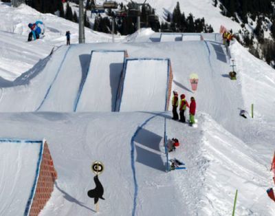 El I Slope Style Burn de Valdesqui el 22 de Enero